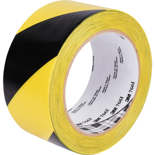 Ruban de signalisation de danger 766, 50,8 mm (2") x 33 m (108'), Noir/Jaune Pathway Supply LP