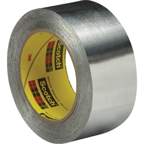 High-Temperature Aluminum Foil Tape, 2 mils Thick, 51 mm (2") x 55 m (180') Pathway Supply LP