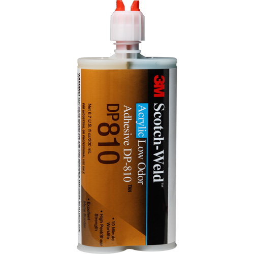 Scotch-Weld Low-Odor Acrylic Adhesive, Two-Part, Cartridge, 200 ml, Off-White Pathway Supply LP