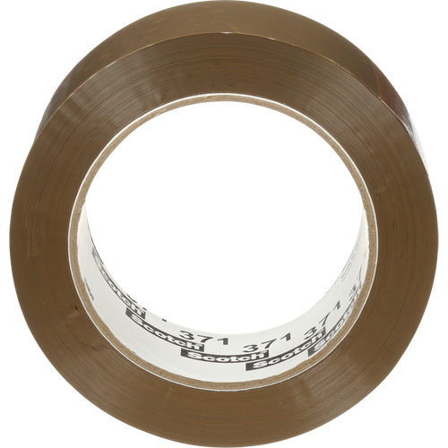 Scotch&reg; Box Sealing Tape 371, Hot Melt Adhesive, 1.9 mils, 48 mm (2") x 100 m (328') Pathway Supply LP