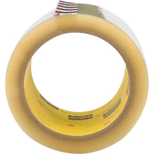 Scotch&reg; Box Sealing Tape 373, Hot Melt Adhesive, 2.5 mils, 72 mm (3") x 50 m (164') Pathway Supply LP