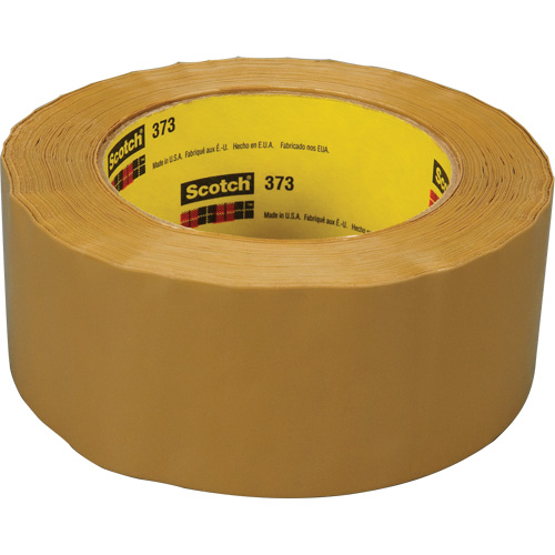 Scotch&reg; Box Sealing Tape 373, Hot Melt Adhesive, 2.5 mils, 48 mm (2") x 914 m (2998') Pathway Supply LP