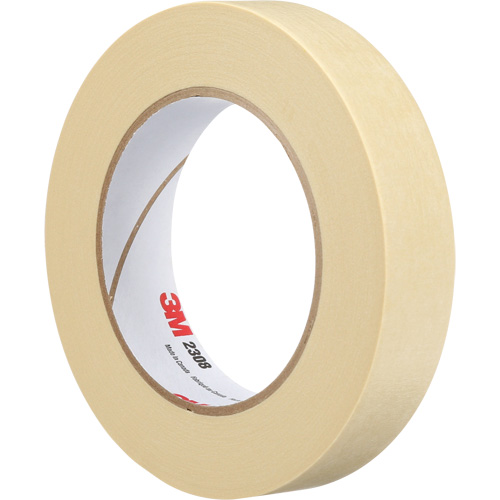 2308 Masking Tape, 24 mm (1") x 55 m (180'), Tan Pathway Supply LP