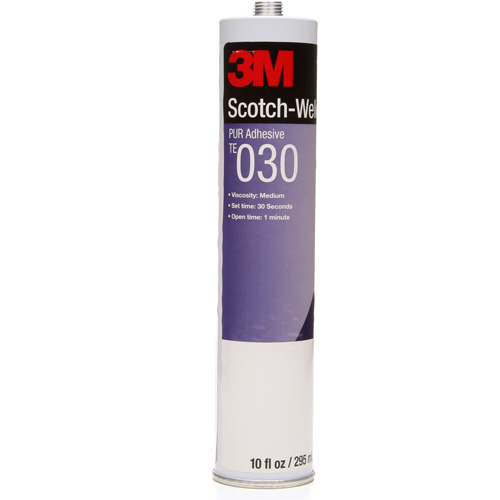 Scotch-Weld PUR Adhesive, 10 oz., Cartridge, Clear Pathway Supply LP