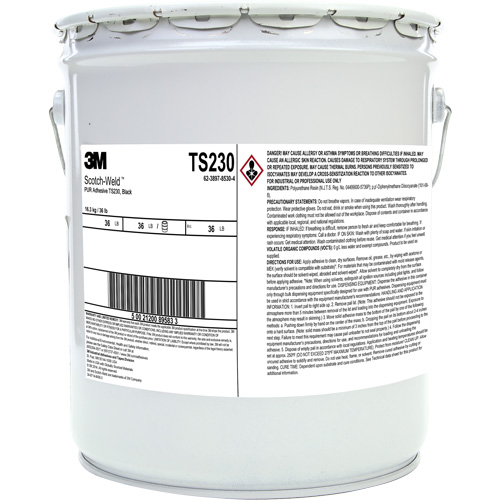 Adh&eacute;sif PUR Scotch-Weld, 5 gal., Seau, Transparent Pathway Supply LP