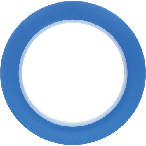 471 Vinyl Tape, 6 mm (1/4") W x 32.9 m (108') L, 5.2 mils, Blue Pathway Supply LP