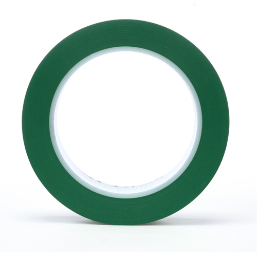 471 Vinyl Tape, 25.4 mm (1") W x 32.9 m (108') L, 5.2 mils, Green Pathway Supply LP