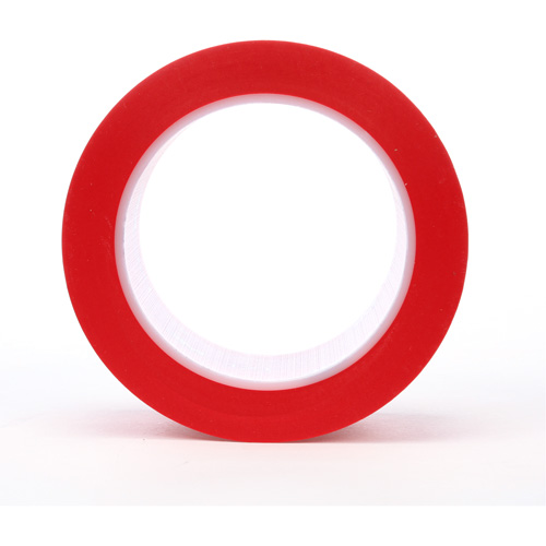 Ruban en vinyle 471, 50,8 mm (2") la x 32,9 m (108') lo, 5,2 mils, Rouge Pathway Supply LP