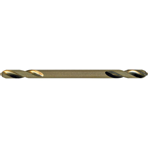 Foret &agrave; double pointe M2 Jet-Kut Gold qualit&eacute; sup&eacute;rieure, Acier rapide, 1/8", 1-15/16" lo Pathway Supply LP