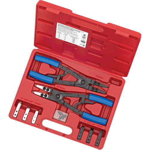 SRP-10S Jeu de pinces &agrave; cliquet pour anneau &eacute;lastique pour usage intensif, 10 Morcea Pathway Supply LP
