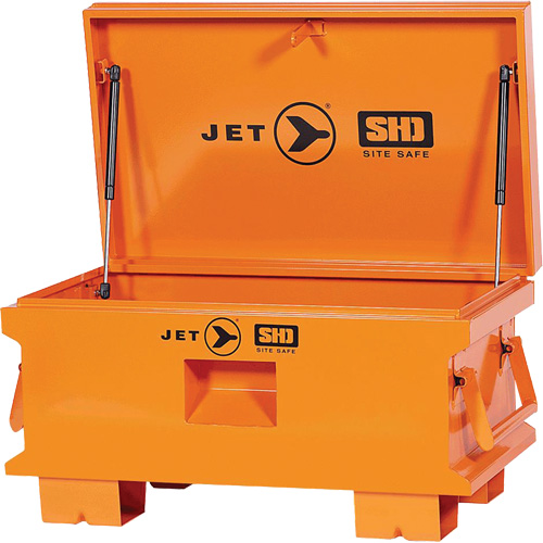 JSB-3219 Boîte de rangement d'outils de chantier pour usage tr&egrave;s intensif, 32-1/8" x 19" x 17-1/2", Acier, Orange Pathway Supply LP