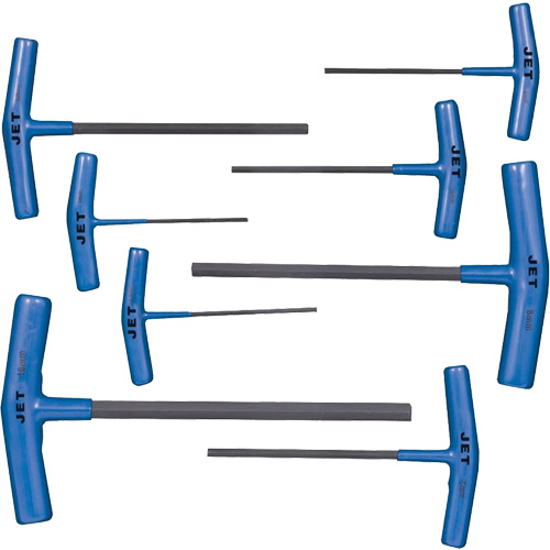 JTHK-8M Jeu de cl&eacute;s hexagonales avec manche en T, 8 mcx, M&eacute;trique/Torx Pathway Supply LP