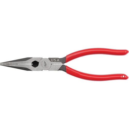 Long Nose Dipped Grip Pliers, 8" L Pathway Supply LP