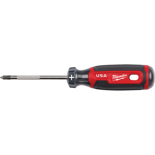 Phillips Screwdriver, #1 Tip, Round, 170 mm L, Cushion Grip Handle Pathway Supply LP