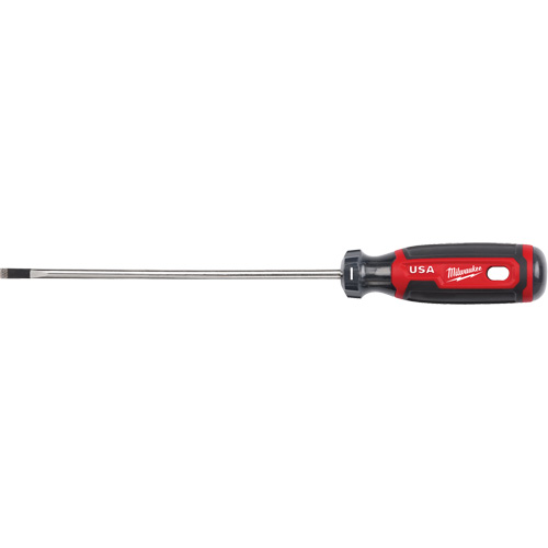 Tournevis d&eacute;b&eacute;niste, Tige de 3/16", Ronde, 254 mm lo, Prise en Coussin&eacute;e Pathway Supply LP