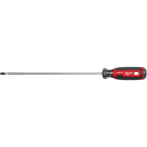 Tournevis d&eacute;b&eacute;niste, Tige de 1/4", Ronde, 363 mm lo, Prise en Coussin&eacute;e Pathway Supply LP