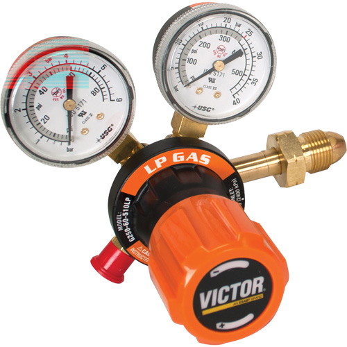 G250 Single-Stage Regulator, 9/16" NPT, 15 psi Max. PSI, Standard Pathway Supply LP