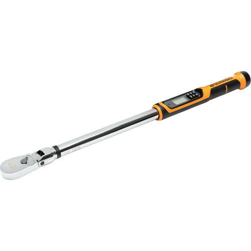 Cl&eacute; dynamom&eacute;trique &agrave; t&ecirc;te flexible avec angle, &eacute;lectronique, Entraînement 1" carr&eacute;, 25 - 250 lb-pi/301 - 3010 lb-po Pathway Supply LP