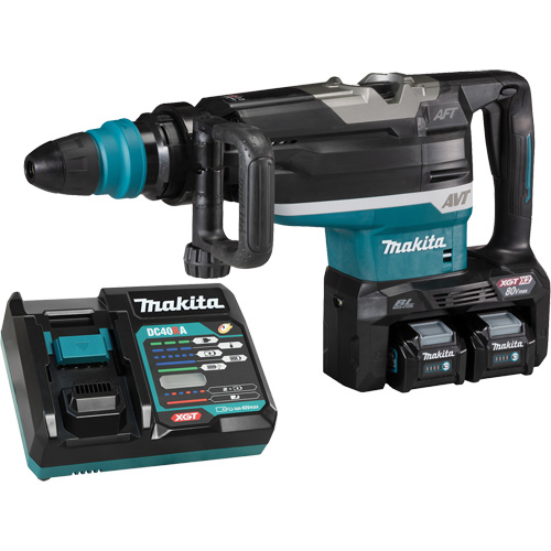 Marteau rotatif sans fil avec moteur sans balai XGT SDS-Max, 80 V, 2", 16 lb-pi, 150-310 tr/min Pathway Supply LP