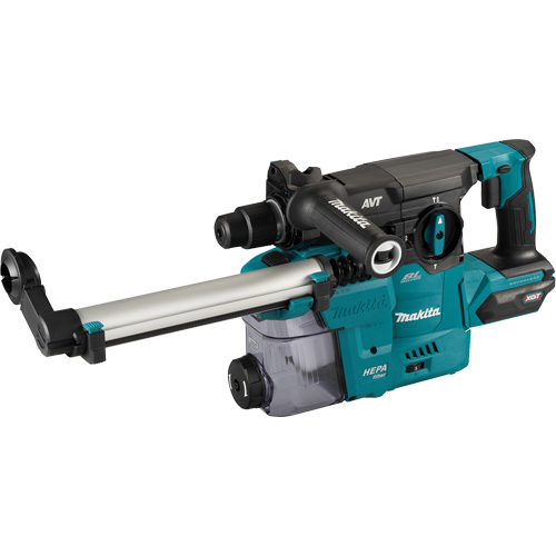 Marteau rotatif sans fil avec moteur sans balai XGT avec accessoire daspiration de la poussi&egrave;re DX10 (outil seulement), 40 V, 1-3/16", 3 lb-pi, 0-840 tr/min Pathway Supply LP