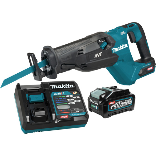 XGT Brushless Cordless Reciprocating Saw, 40 V, Lithium-Ion Battery, 0-3000 SPM Pathway Supply LP