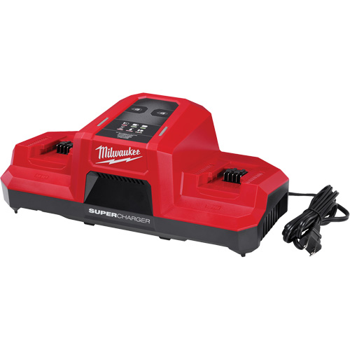 M18 Dual Bay Simultaneous Super Charger, 18 V, Lithium-Ion Pathway Supply LP