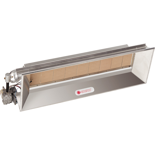 8000 Series Heater, Radiant Heat, Natural Gas, 60000 BTU/H Pathway Supply LP