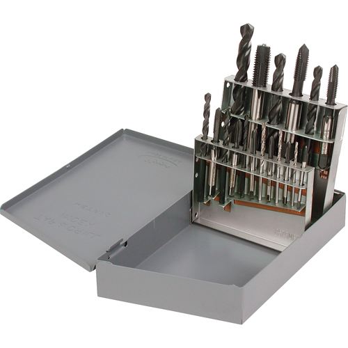 Blue Wizard Tap & Drill Set, 18 Pieces Pathway Supply LP