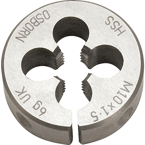 Split Circular Die, M10 X 1.5 Thread, High Speed Steel Pathway Supply LP