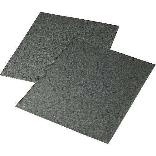Feuilles abrasives Wetordry, 9" x 11", Grain 220, Carbure de silicium Pathway Supply LP