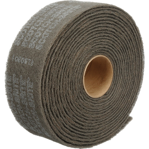 Ruban de nettoyage et de finition Scotch-Brite, Ultra fin, 4" la x 30' lo Pathway Supply LP