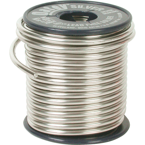 Plumbing Solder, Lead-Free, 60-100% Tin 1-5% Bismuth 1-5% Copper 1-5% Silver, Solid Core, 0.117" Dia. Pathway Supply LP