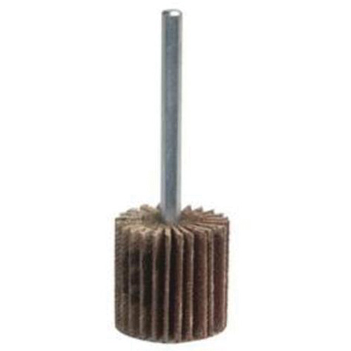 Grind-O-Flex Mini Mounted Flap Wheel, Aluminum Oxide, 120 Grit, 2" x 1" x 1/4" Pathway Supply LP