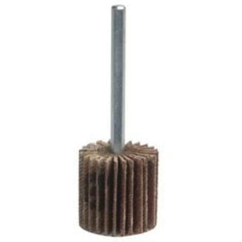 Grind-O-Flex Mini Mounted Flap Wheel, Aluminum Oxide, 180 Grit, 2" x 1" x 1/4" Pathway Supply LP