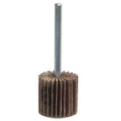 Grind-O-Flex Mini Mounted Flap Wheel, Aluminum Oxide, 180 Grit, 3" x 1" x 1/4" Pathway Supply LP