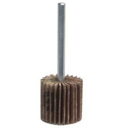 Grind-O-Flex Mini Mounted Flap Wheel, Aluminum Oxide, 240 Grit, 3" x 1" x 1/4" Pathway Supply LP