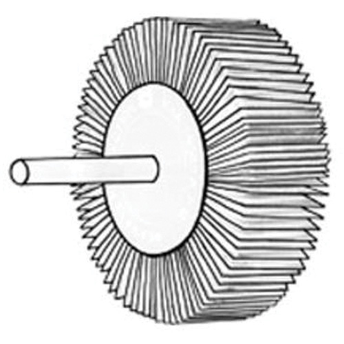 Meule &agrave; lamelles Micro-Mini Grind-O-Flex, Oxyde d'aluminium, Grain 120, 3/4" x 3/16" x 1/8" Pathway Supply LP