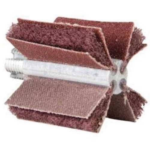 Interleaf Flap B-405 Bore Polisher, Aluminum Oxide, 80 Grit, 1-3/4" x 1-1/2" Pathway Supply LP