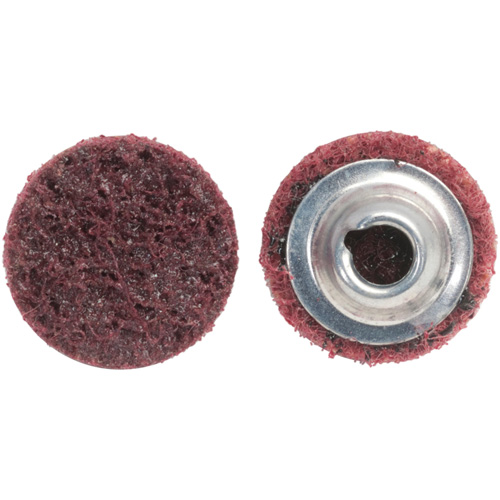 Surface Prep Quick-Change Disc, 1" Dia., Medium Grit, Aluminum Oxide Pathway Supply LP