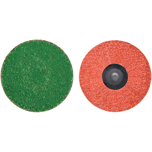 Disque de toile &agrave; changement rapide Zirc Plus, 3" dia., Grain 120, Alumine de zirconium Pathway Supply LP
