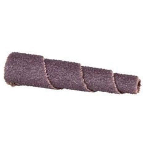 Cartouche de bande abrasive conique ALO, 60 Grain, 3/4" dia., Oxyde d'aluminium, 2" lo, 3/16" Dimension de l'arbre Pathway Supply LP