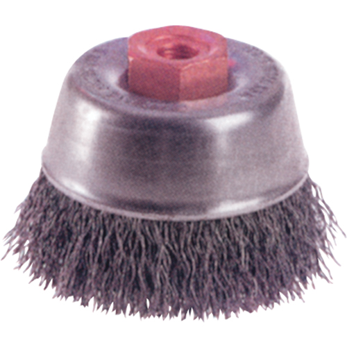 Crimped Wire Cup Brushes - High Speed Small Grinder Pathway Supply LP
