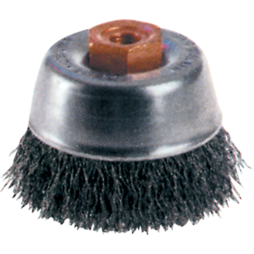Crimped Wire Cup Brushes - High Speed Small Grinder Pathway Supply LP