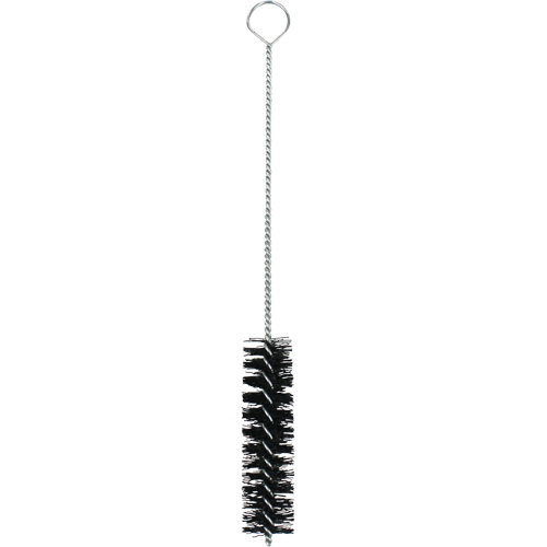 Nylon Tube Brush, 3/4" Dia. x 3" L, 8-3/4" Overall Length Pathway Supply LP
