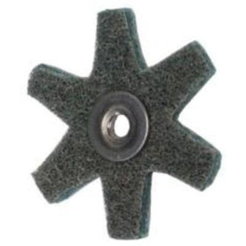 Abrasotex Surface Preparation Star, 2" Dia., Very Fine Grit, Aluminum Oxide Pathway Supply LP