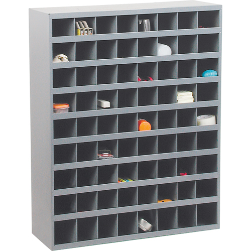 Armoires pour bacs de rangement en acier, 33-3/4" la x 12" p x 42" h, Gris Pathway Supply LP