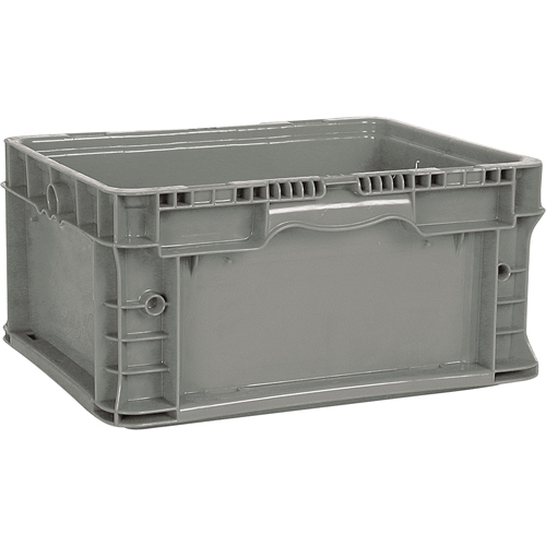 StakPak Plus 4845 System Containers, 7-2/5" W x 12" D x 5" H, Grey Pathway Supply LP