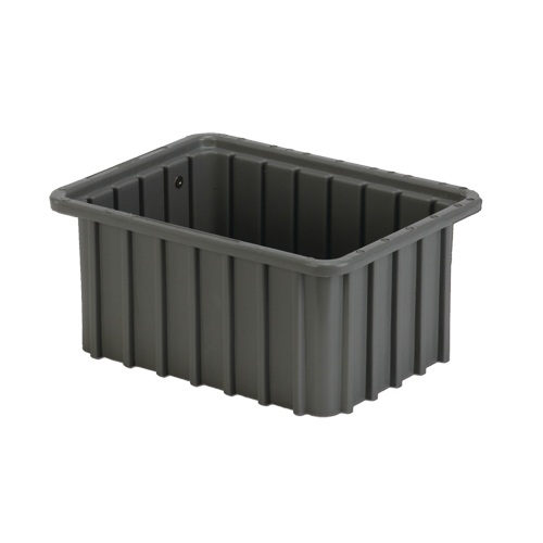 Divider Box, Polyethylene, 9.8" W x 7.3" D x 5" H, Grey Pathway Supply LP