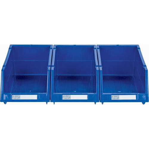 Bac empilable & &agrave; suspendre, 4-13/16" la, 3-3/16" h x 7-1/8" p, Bleu Pathway Supply LP