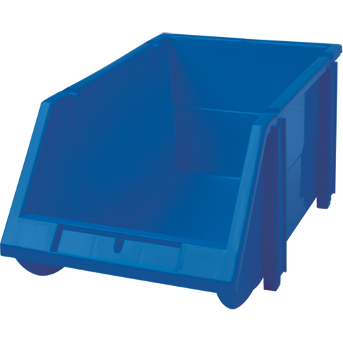Bac empilable & &agrave; suspendre, 5-7/8" la, 4-11/16" h x 9-13/16" p, Bleu Pathway Supply LP